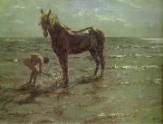 Valentin Serov, Bathing of a Horse